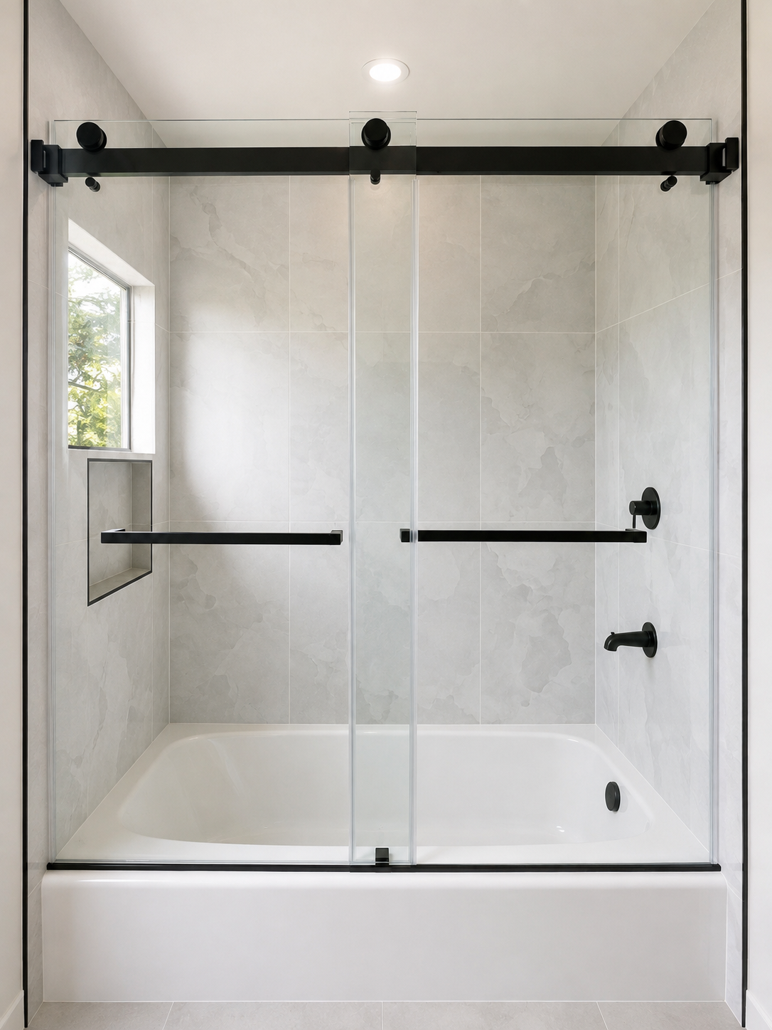 Catalyst - Tub Double Slider Matte Black 2